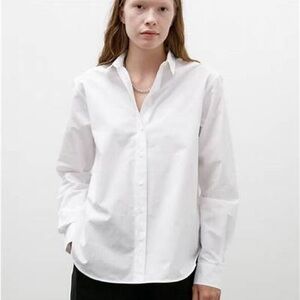Toteme cotton signature White Button Down Shirt